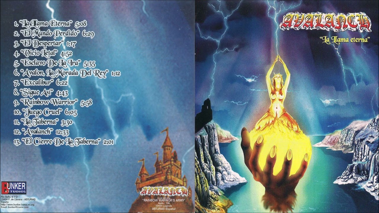 AVALANCH - La Llama Eterna (FULL ALBUM) Spain