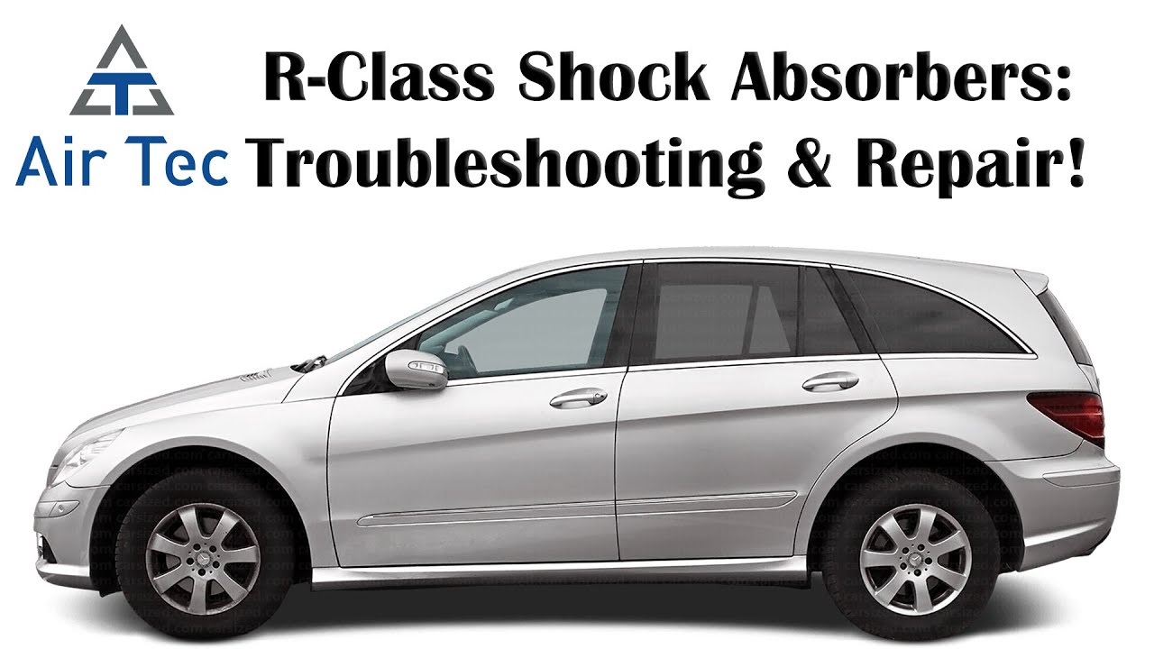 Mercedes-Benz R-Class W251 front shockabsorbers repair , coilspring whitout ADS (English Subtitles)