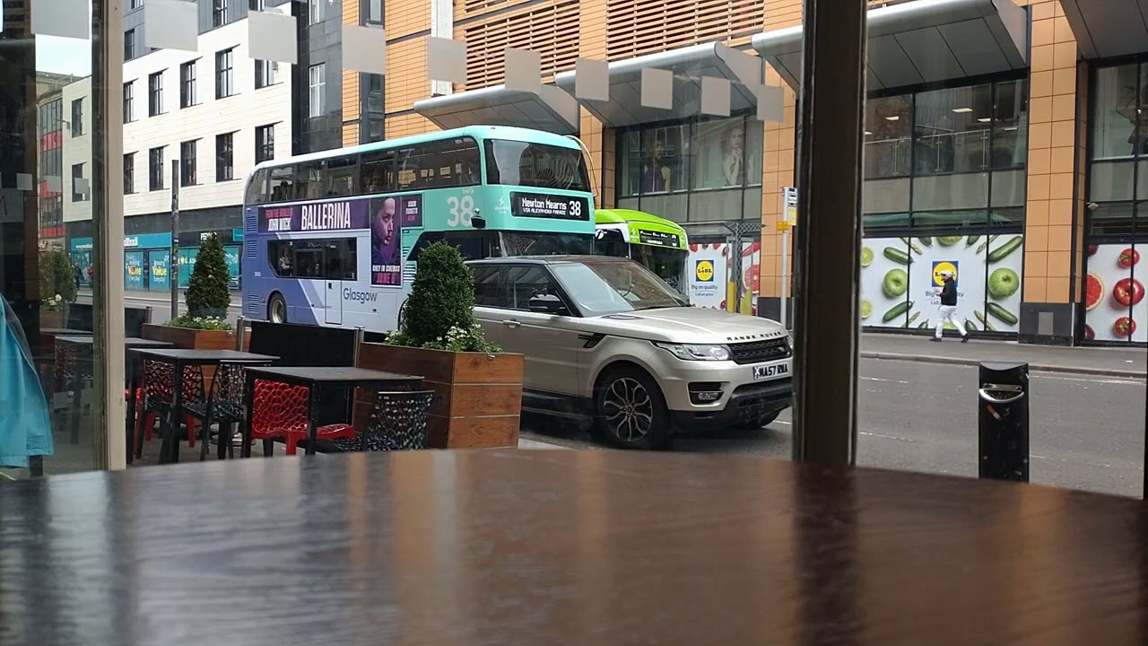 Bus Spotting at the Crystal Palace Glasgow Scotland UK