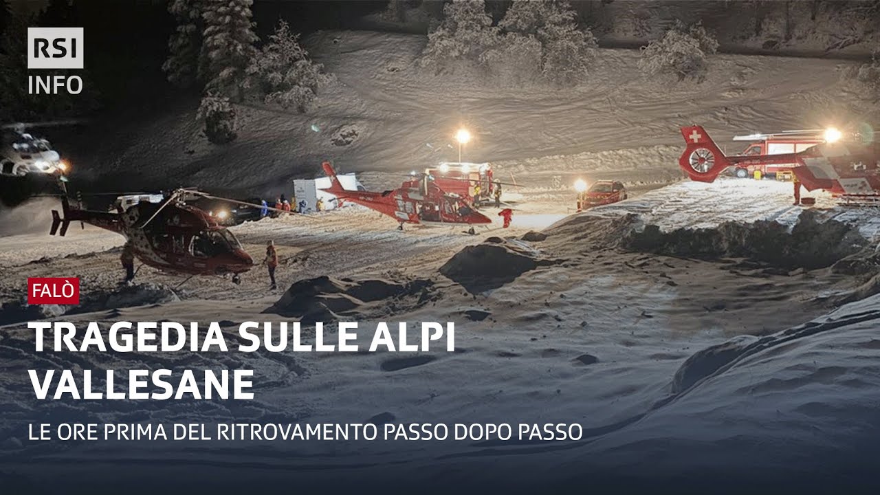 Tragedia sulle Alpi vallesane | Falò | RSI Info