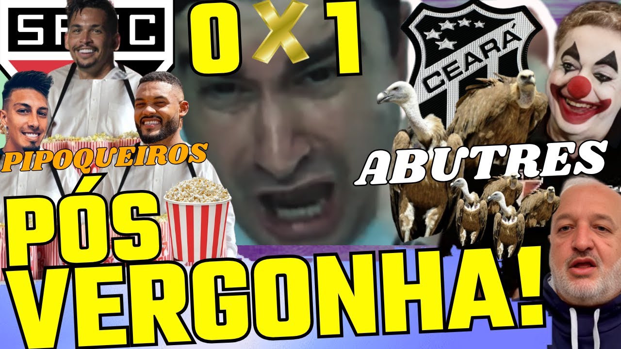 ANOS E ANOS DE HUMILHAÇÕES! SPFC 0X1 CEARÁ: VEXAME DESSE CATADO PODRE l 
