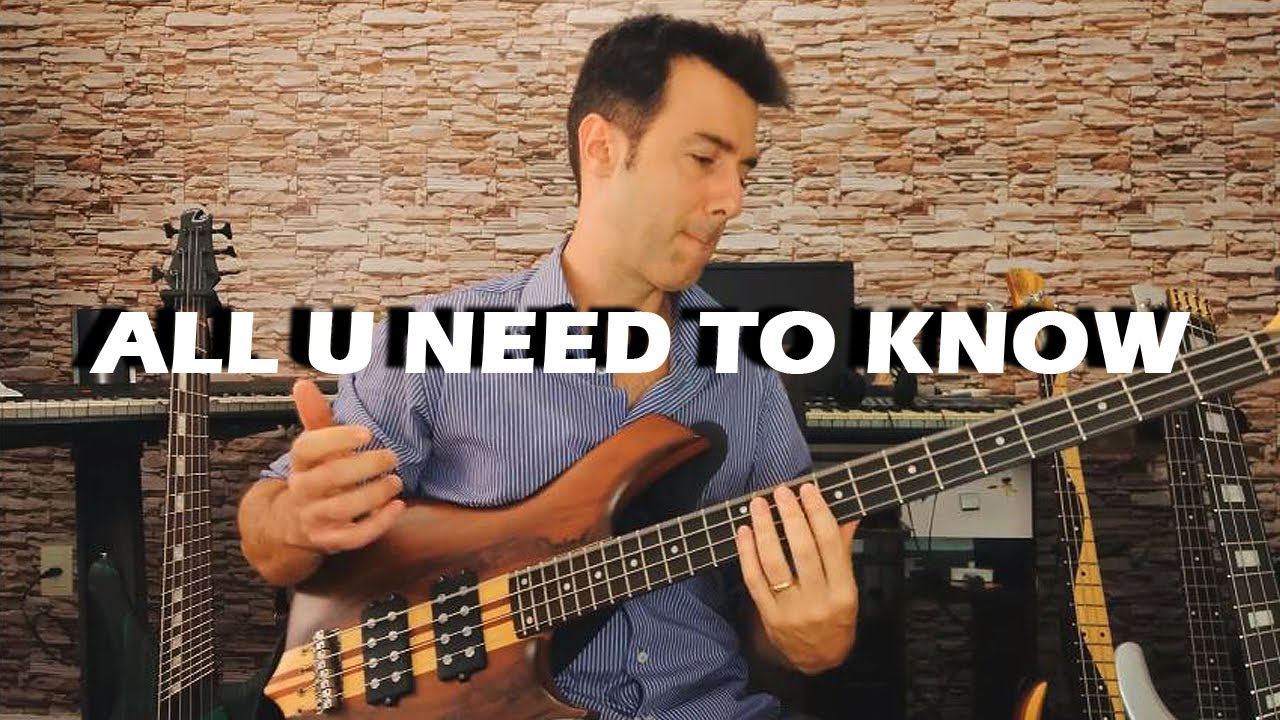 SLAP BASS LESSON FOR BEGINNERS /// Double Pluck