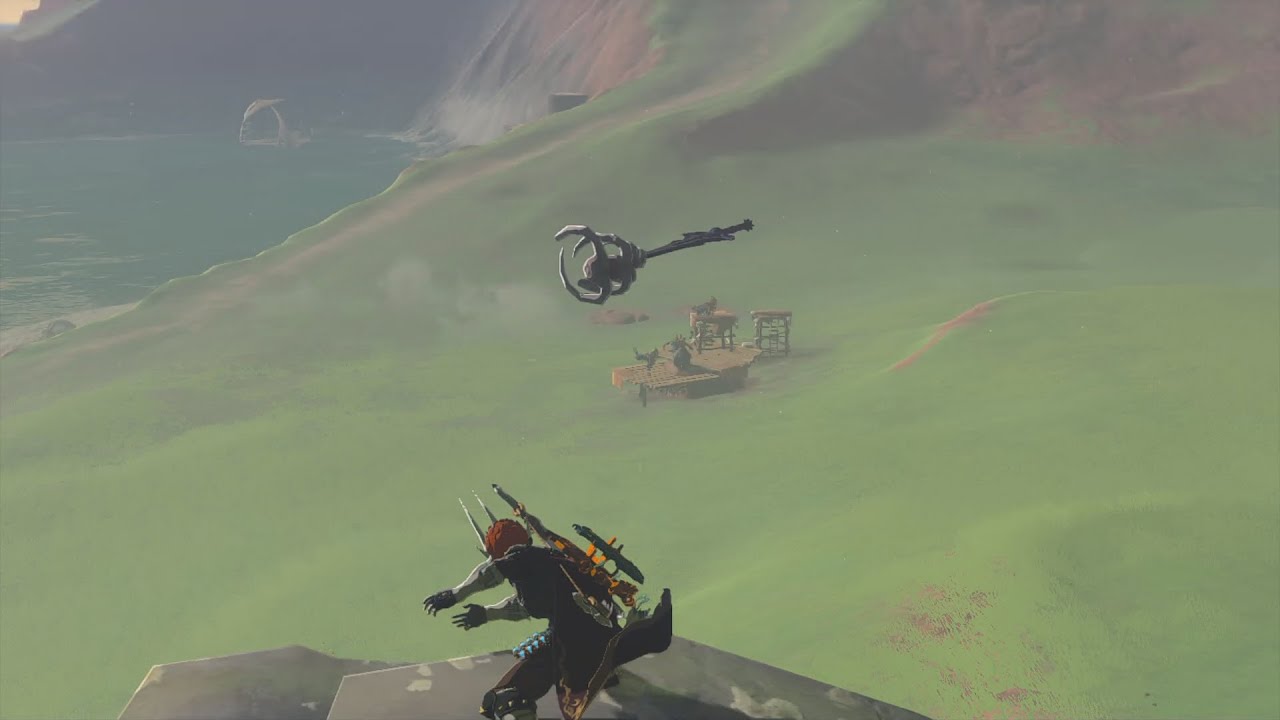 TotK - Battle Talus Long Throw Instakill (East Akkala)