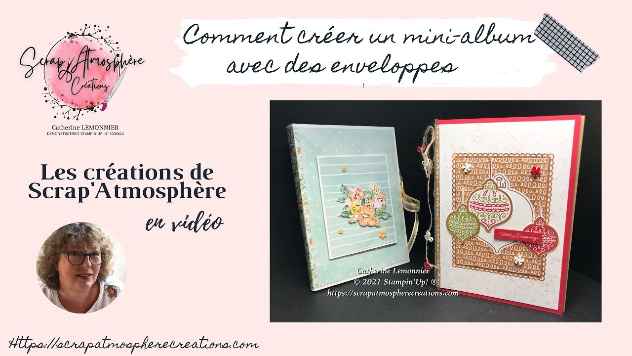 Créer un mini album avec des enveloppes