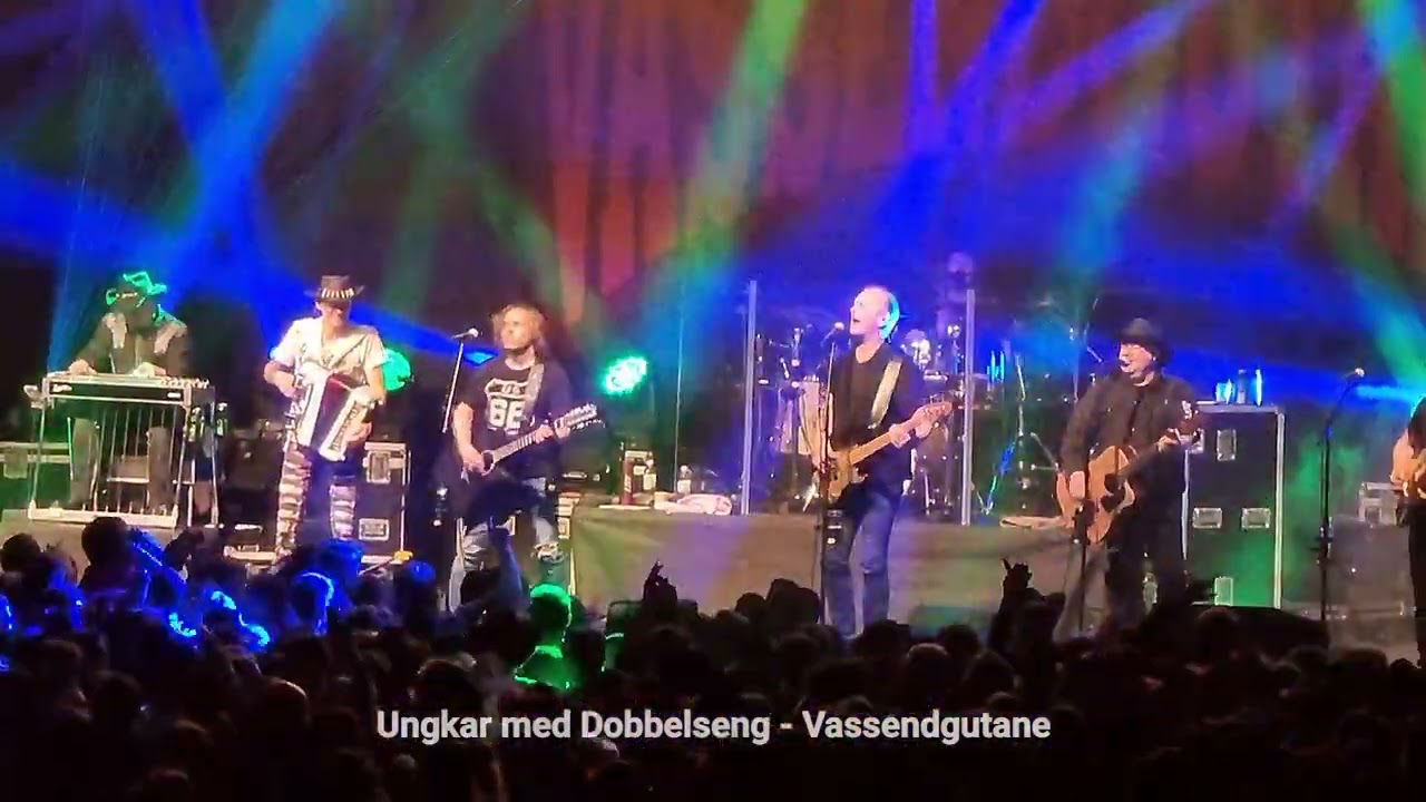 Ungkar med Dobbelseng - Vassendgutane konsert i Ørstahallen mai 2023