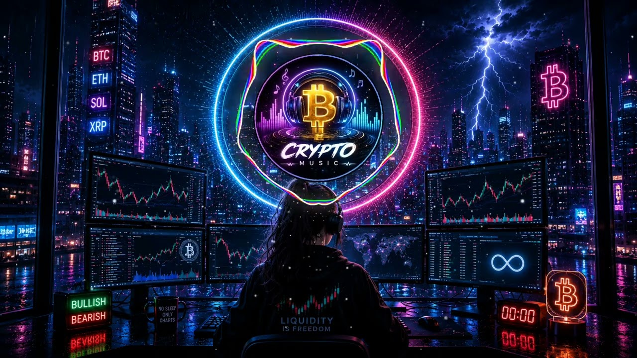 MIDNIGHT LIQUIDITY | Futuristic Trader Vibe | Crypto Music