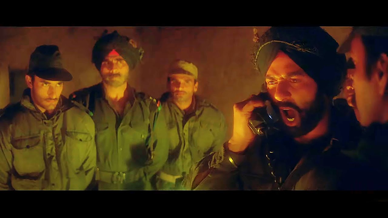 पोस्ट छोड़ के भाग जा नहीं तो मारा जायेगा - Sunil Shetty - Sunny Deol -Akshaye Khanna | Dialogue Scene