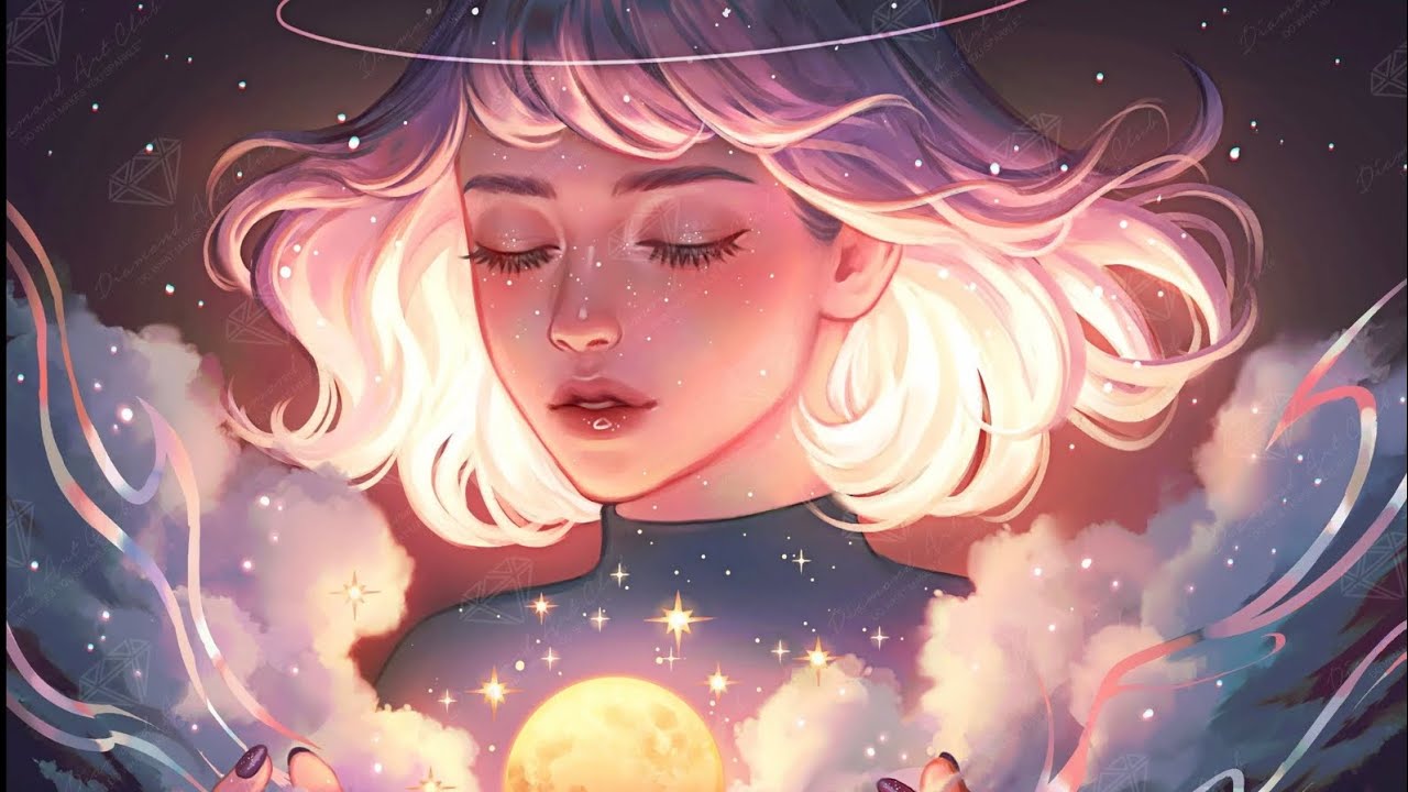 Diamond Painting Unboxing - Diamond Art Club - Moon Catcher