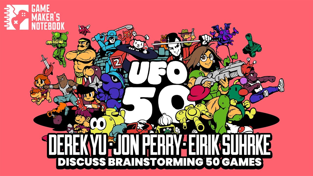They made 50 Games in One for UFO 50 | Game Maker's Notebook Podcast