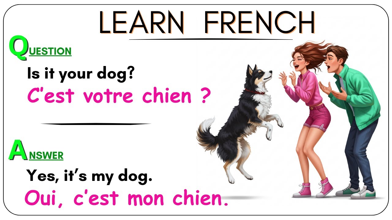 Perfect your French Pronunciation through Conversations | Easy French, learn French 