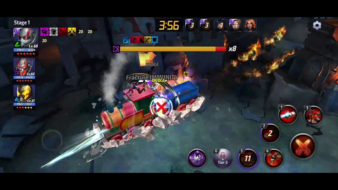 Marvel Future Fight - How Long To Have A Tier-3? Captain America My First Tier-3