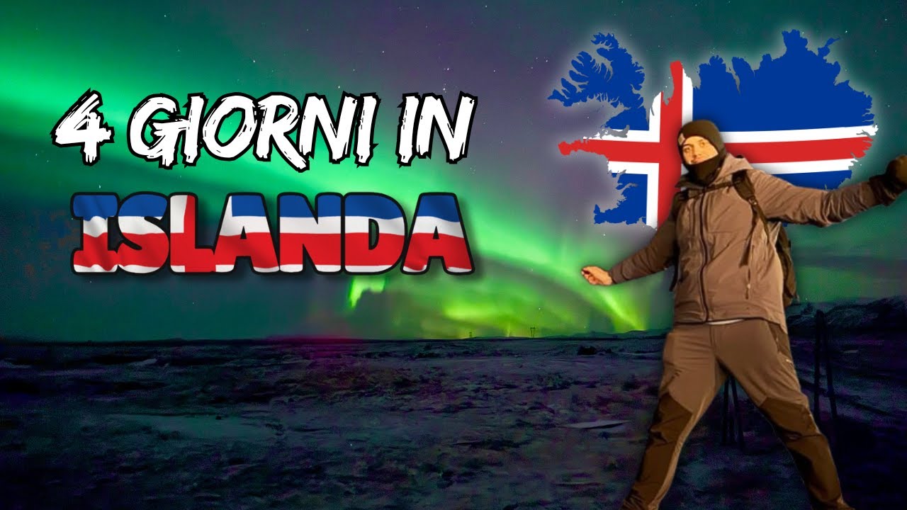 4 GIORNI IN ISLANDA! 🇮🇸 La terra del fuoco e del ghiaccio! 🧊 🔥