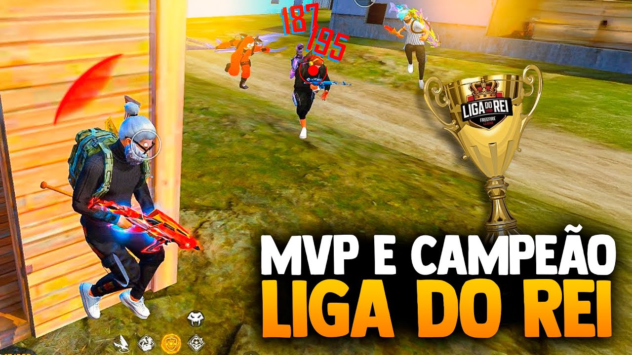 CAMPE&Atilde;O E MVP LIGA DO REI ! HIGHLIGHTS EM CAMPEONATO MOBILE 3 DEDOS