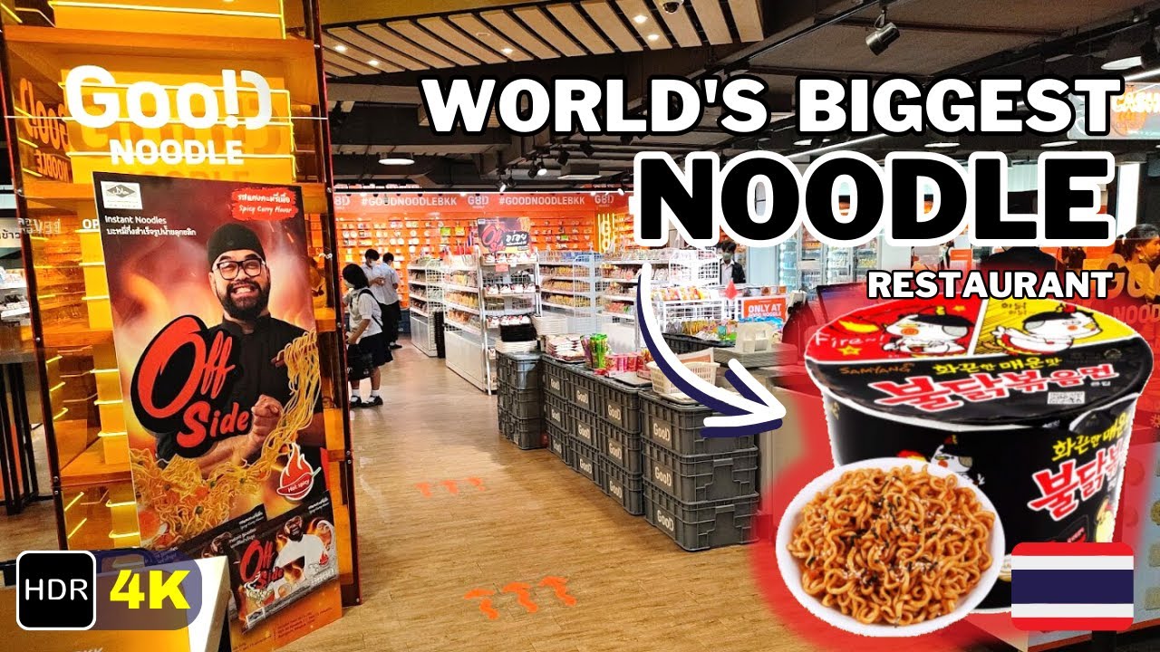 MAKE YOUR OWN INSTANT NOODLE - Good Noodle - Union Mall Bangkok