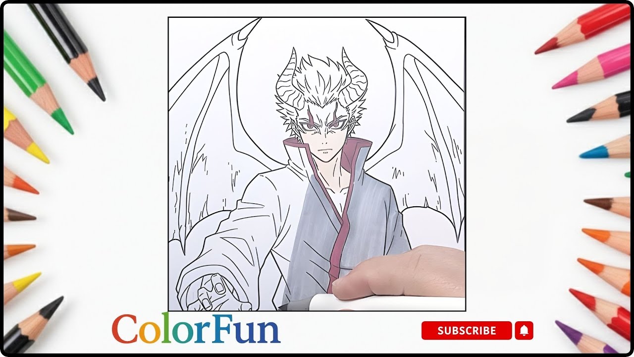 Coloring Tekken's Kazama Devil Form | Ohuhu Markers Satisfying Fan Art
