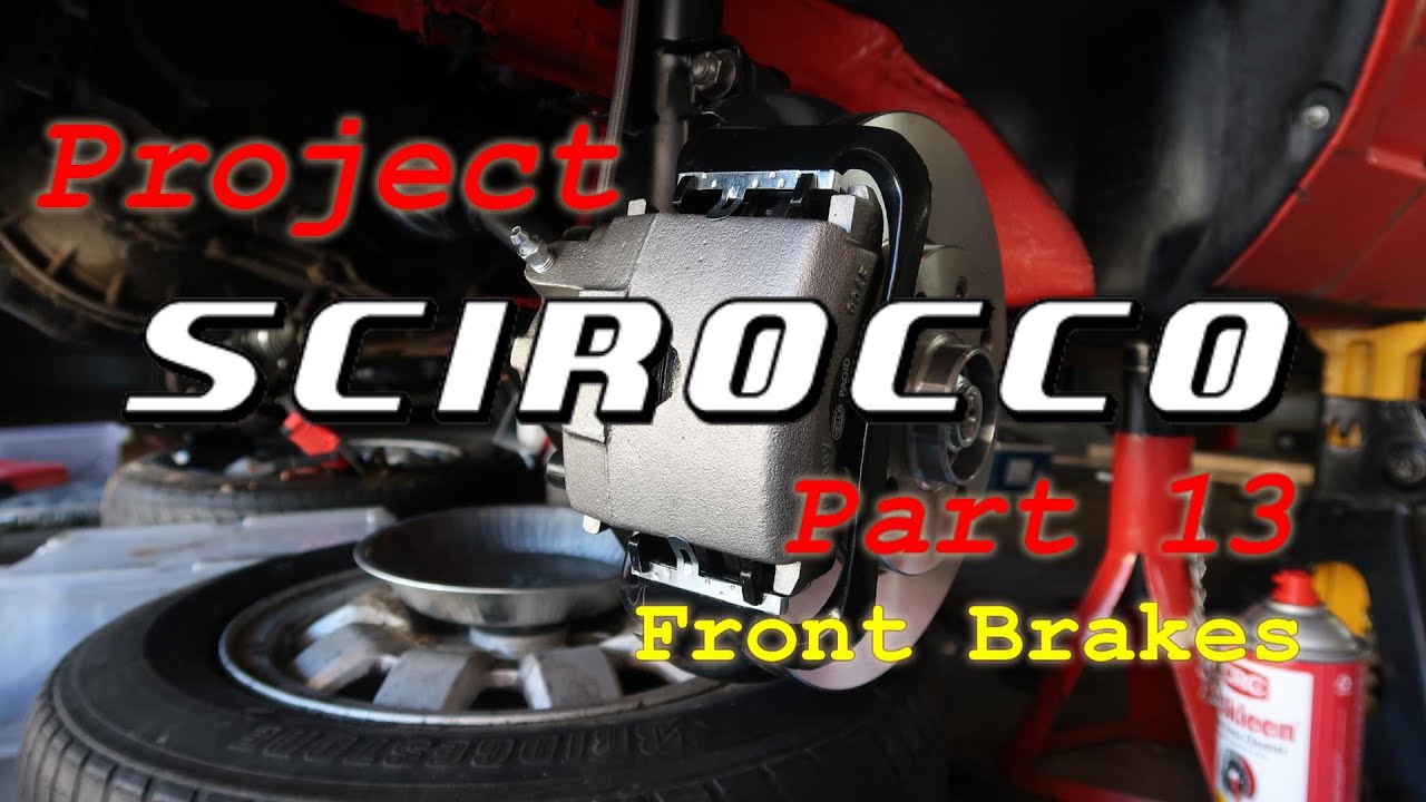 1985 VW Scirocco Mk2 | Part 13 - FRONT BRAKES