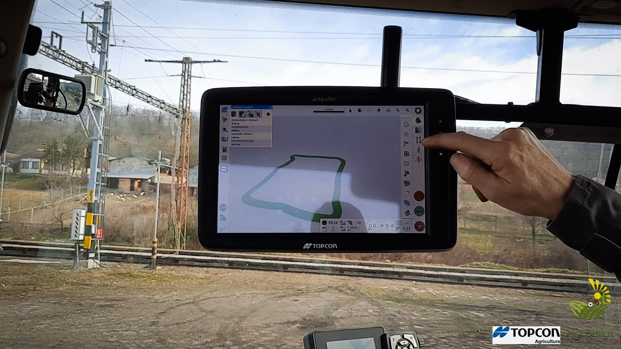 Topcon megoldások - Táblahatár rögzítési lehetőségek