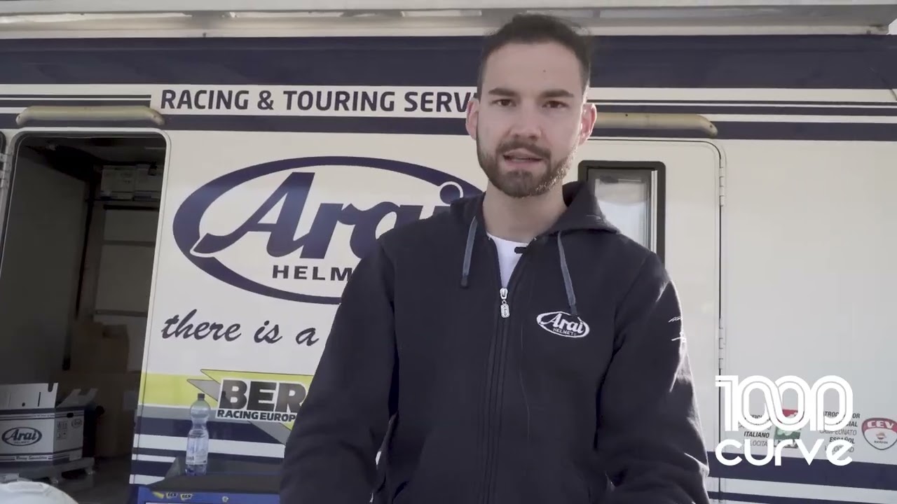 1000 curve 2022 - ARAI helmet - BER racing europe