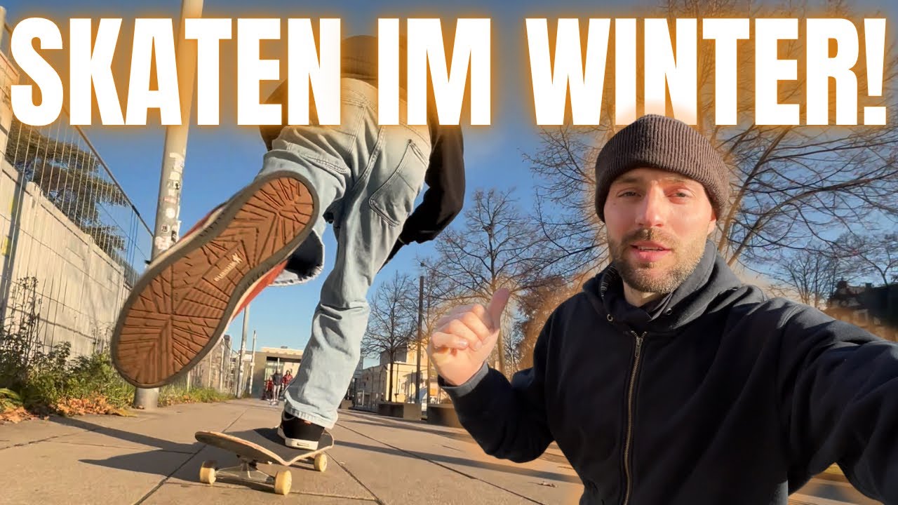 SO SKATET MAN IM WINTER!