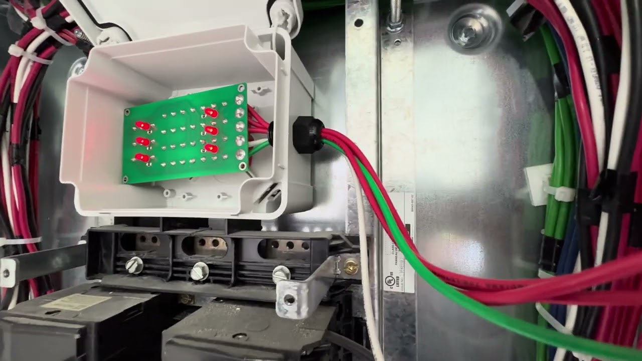 Supresor de picos de voltaje trifasico 300KA industrial