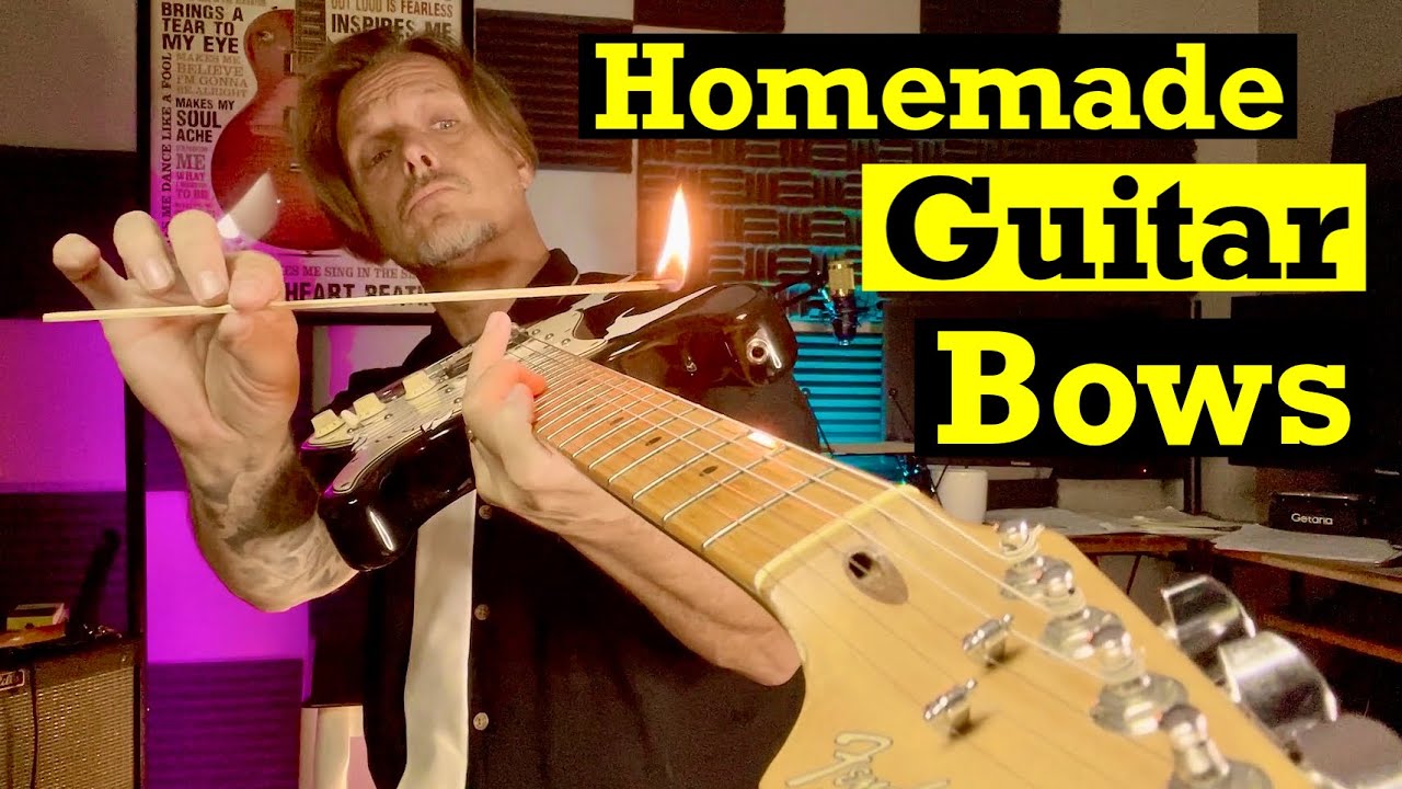 Homemade Guitar Bows