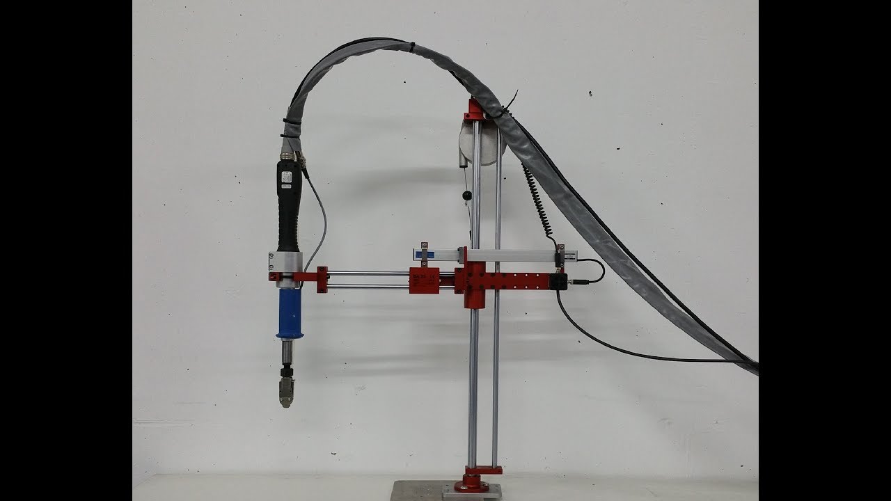 Automatische Schraubenzuführung mit Schraublehre 