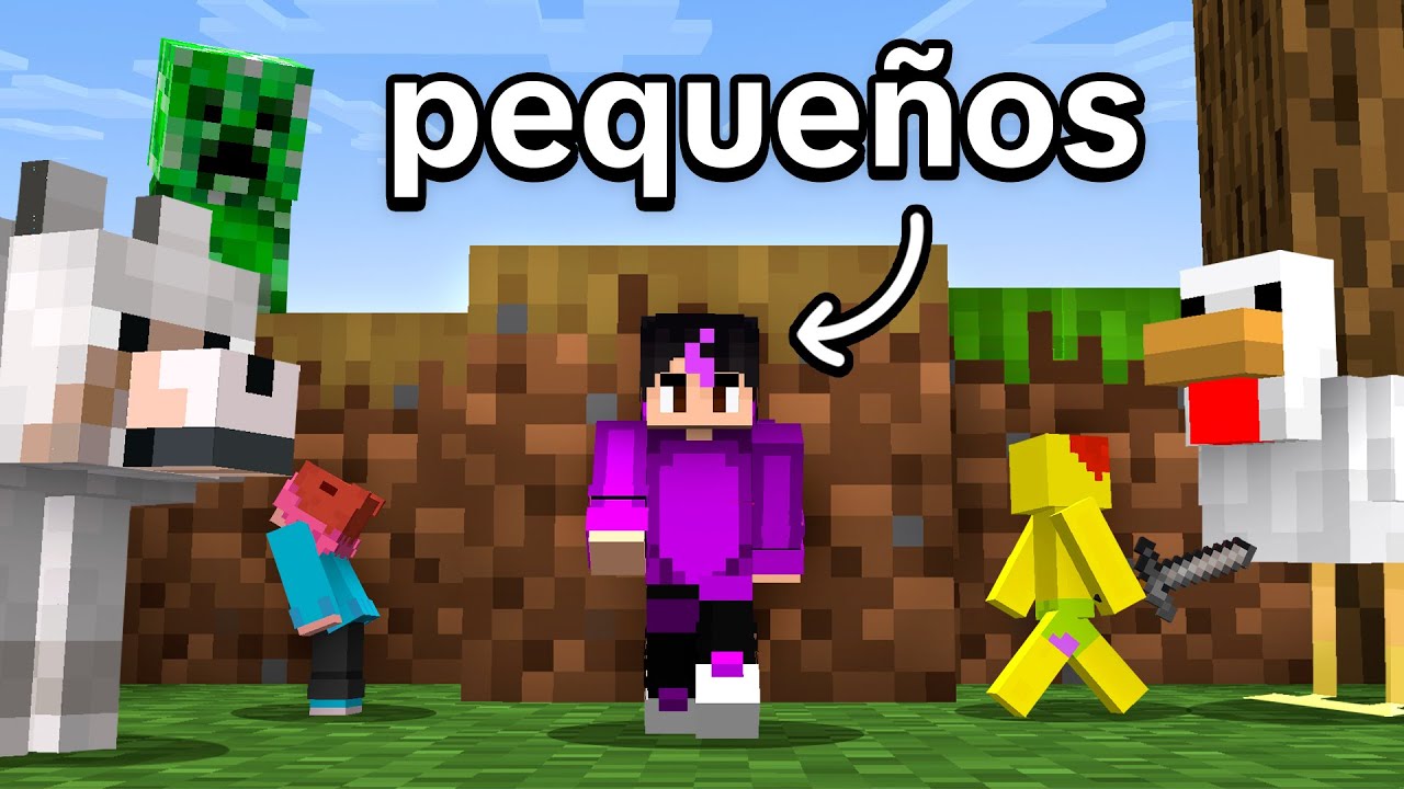 Atrapé a Youtubers en un Mundo GIGANTE