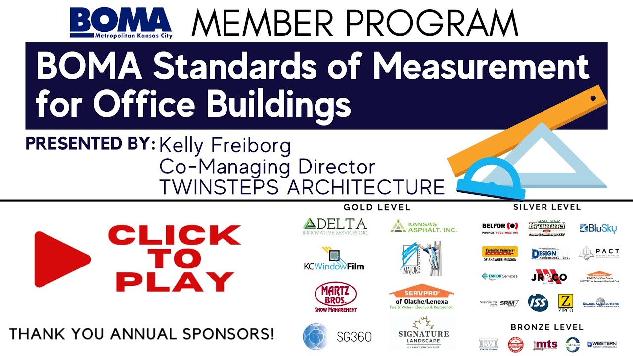 BOMA Standards of Measurement for Office Buildings