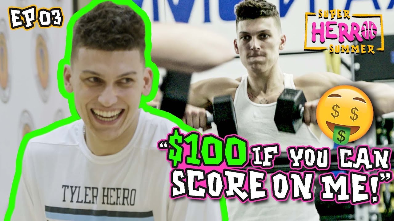“Let’s Play 1v1!” Tyler Herro Gets EMBARRASSED By Mom! How He Became The Heat's TOP Scorer | Ep 3 🔥