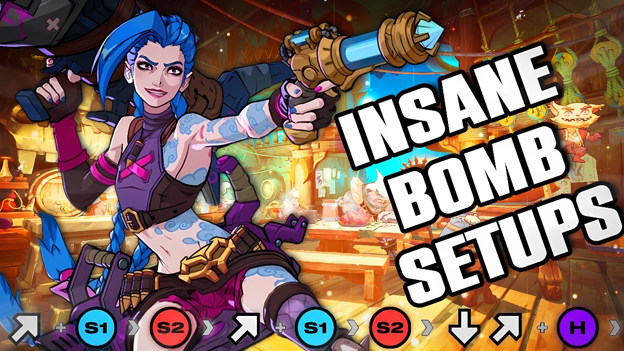 Изучите эту комбинацию приемов Джинкс, чтобы доминировать в играх на 2XKO!