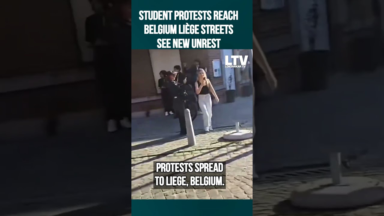 STUDENT PROTESTS SPREAD TO LI&Egrave;GE, BELGIUM