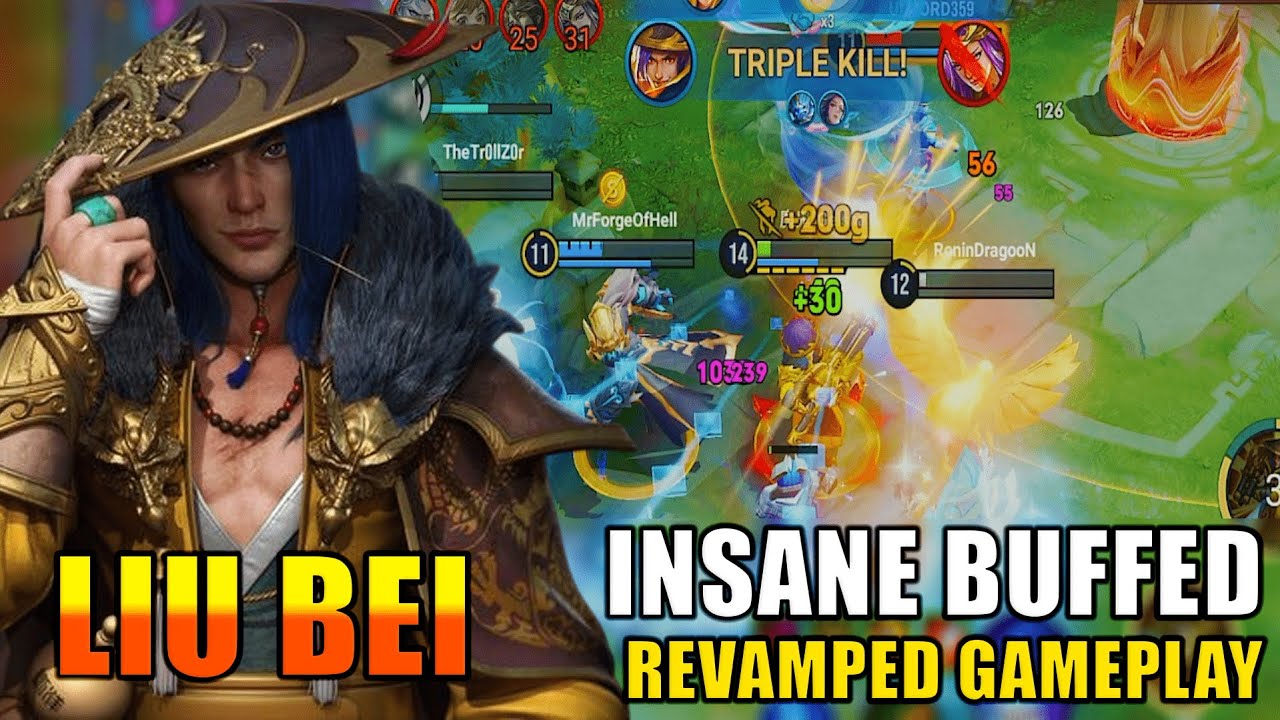 LIU BEI PRO BUILD IN CURRENT META GAMEPLAY❗HONOR OF KINGS ❗2024 ❗ HOK