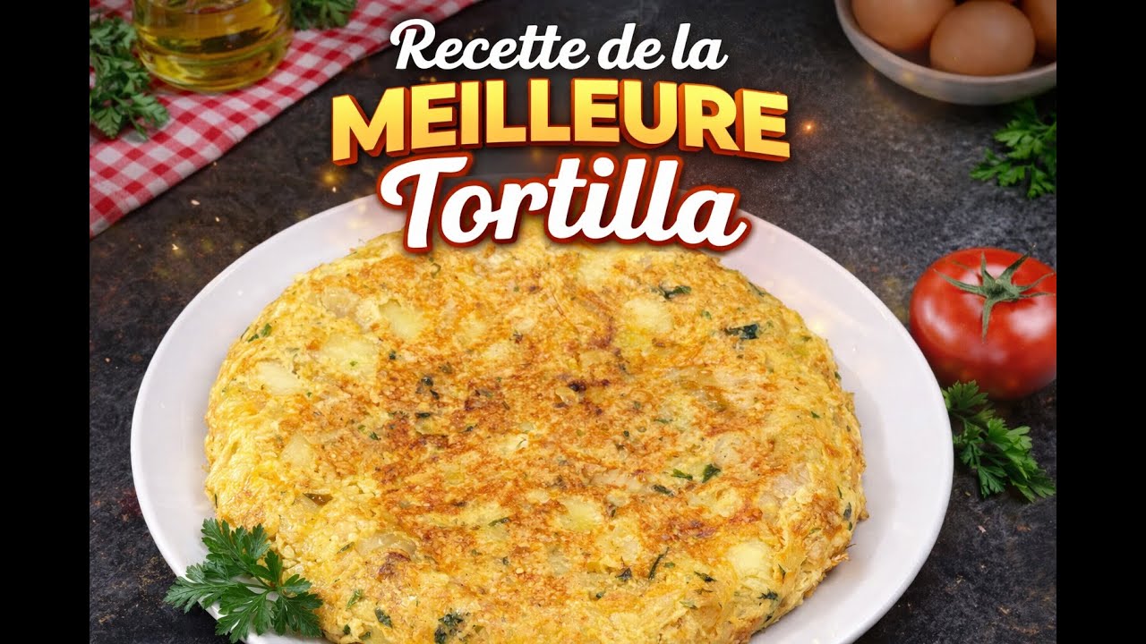 La MEILLEURE tortilla maison (tu vas l’adorer 🤤)