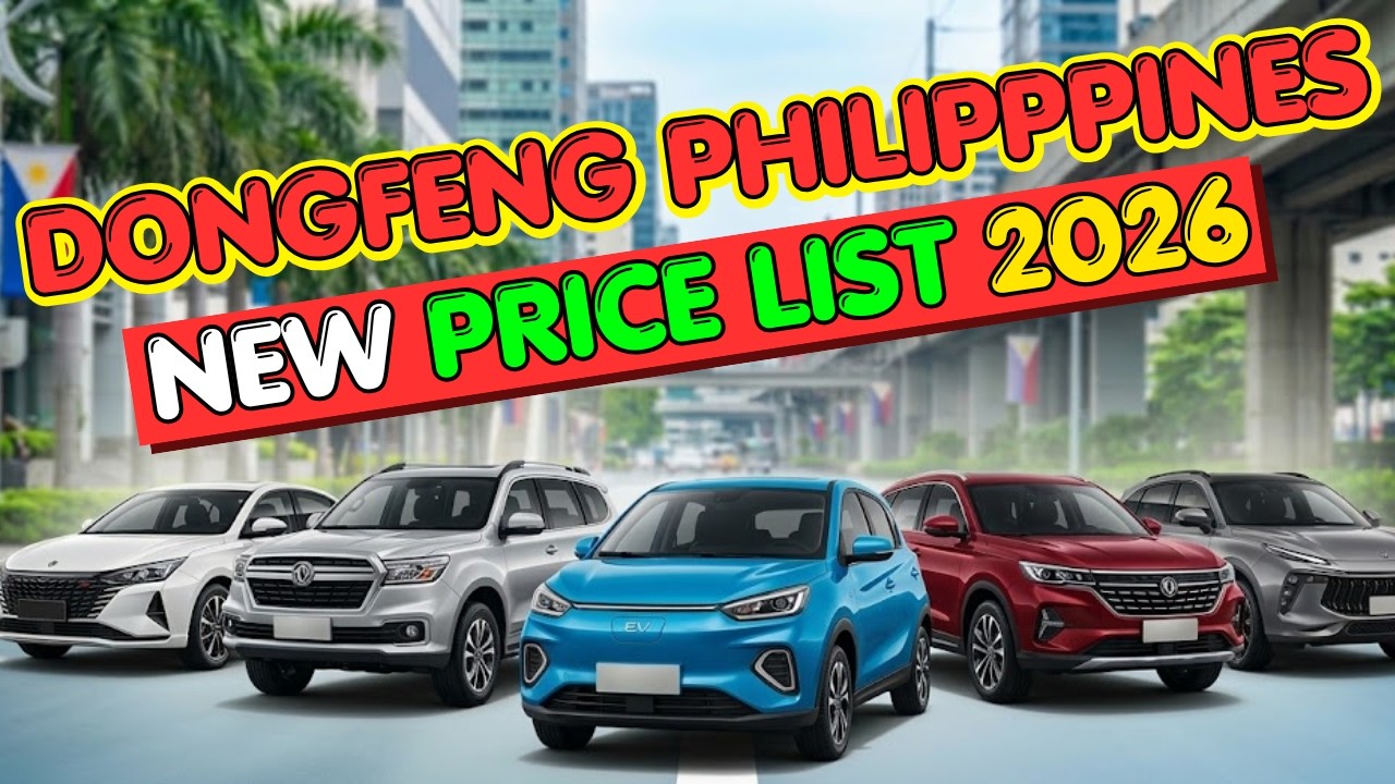 Dongfeng Philipppines Cars Price List 2026 | Mini Electric Cars, Hybrid & Gasonline Cars