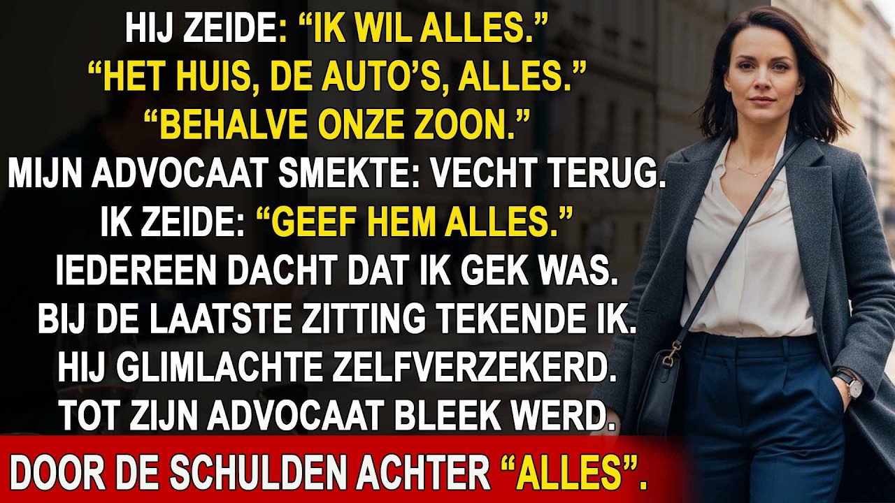 Hij nam alles bij de scheiding — maar wist niet wat hij echt meenam