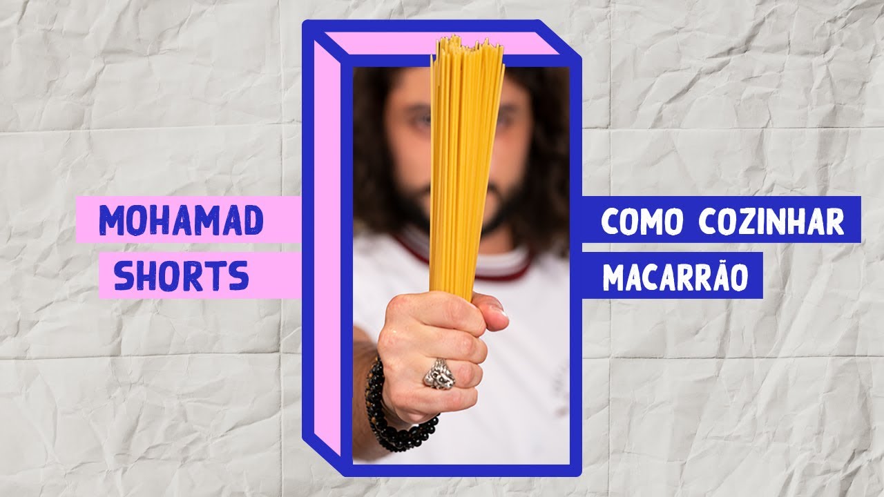 COMO COZINHAR MACARR&Atilde;O | Mohamad Hindi | #shorts