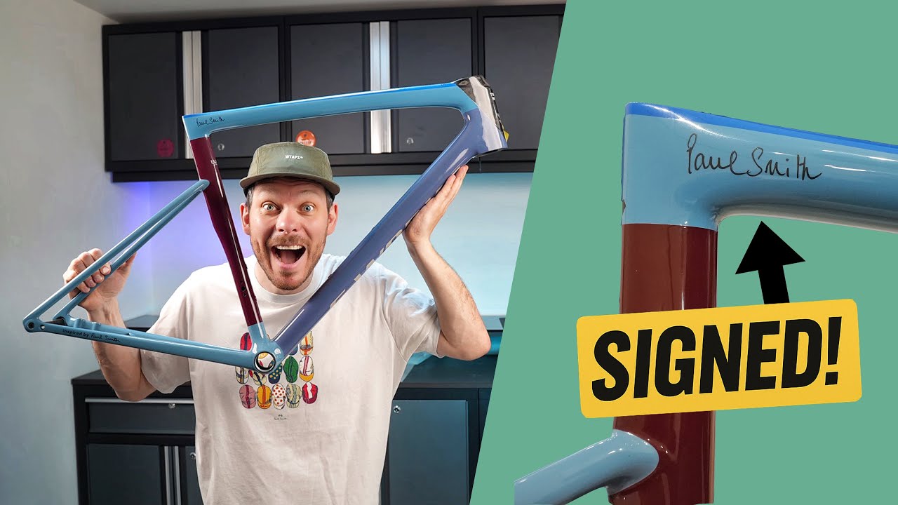 Paul Smith Signed My Custom Specialized Tarmac SL8!