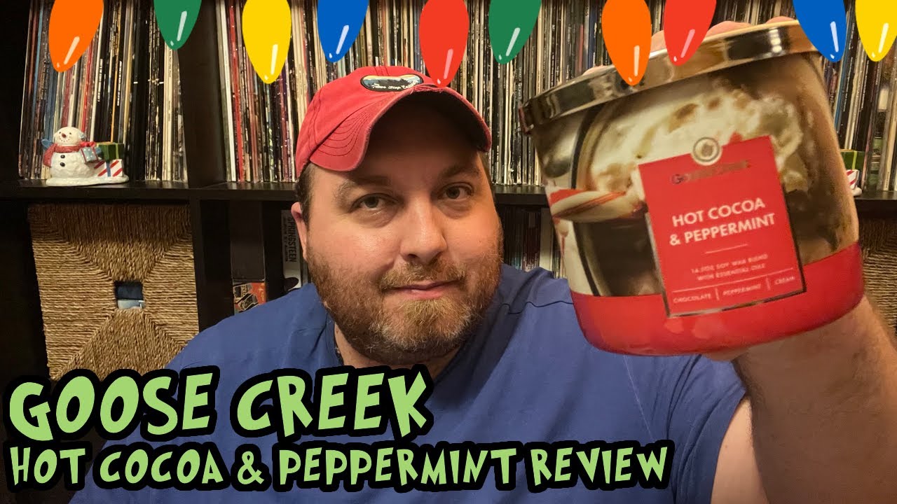 Goose Creek Candle Hot Cocoa & Peppermint Review | Christmas 2021