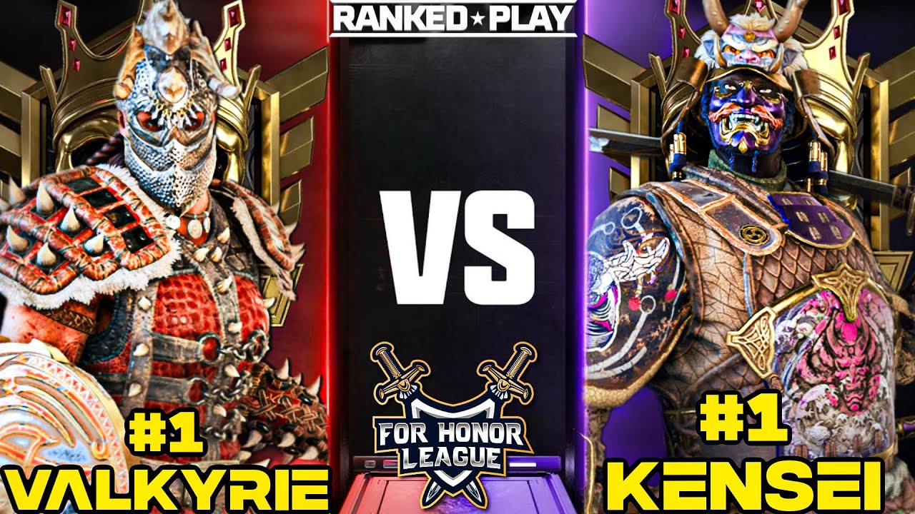 NUMBER 1 RANKED VALKYRIE VS NUMBER 1 RANKED KENSEI! FOR HONOR