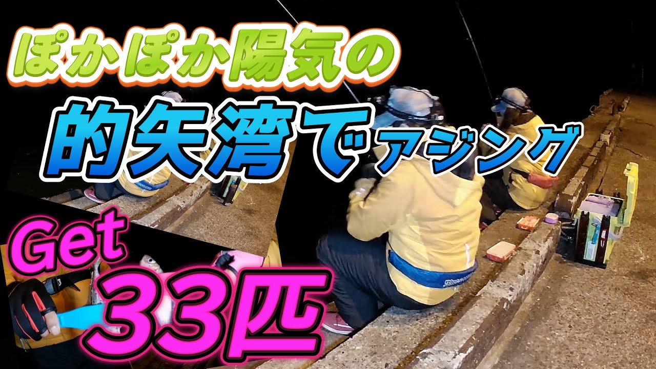 2025.3.1ぽかぽか陽気の的矢湾でアジング