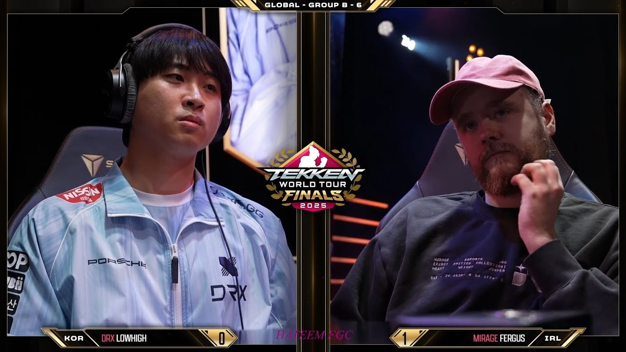 DRX | LOWHIGH 🇰🇷 (Bryan) vs MIRAGE | Fergus 🇮🇪 (Asuka) ➤ TWT GLOBAL FINALS 2025 GROUP B - Tekken 8