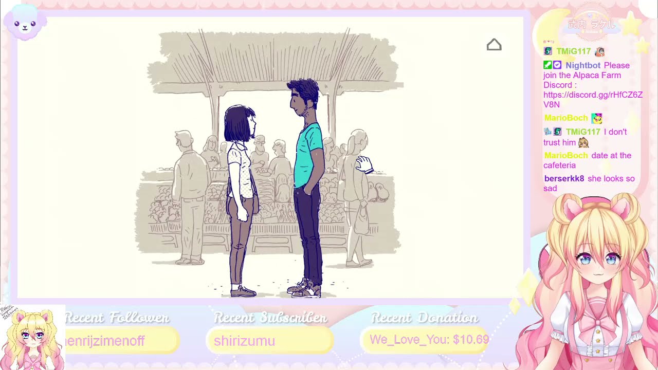 🎀🦙 Alpaca Vtuber plays Florence 🎀🦙