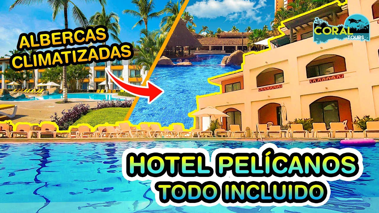 🌴🦜 Hotel plaza Pelicanos Puerto Vallarta 👉 Uno de los mejores Todo Incluido económico ⭐⭐⭐⭐⭐