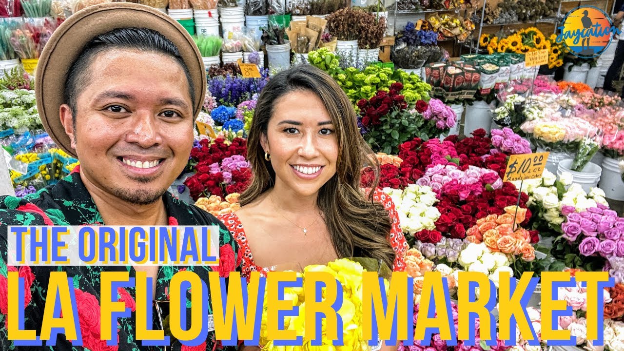 The Original LOS ANGELES Flower Market - Everything You NEED to Know Before You Visit! + LA Tacos
