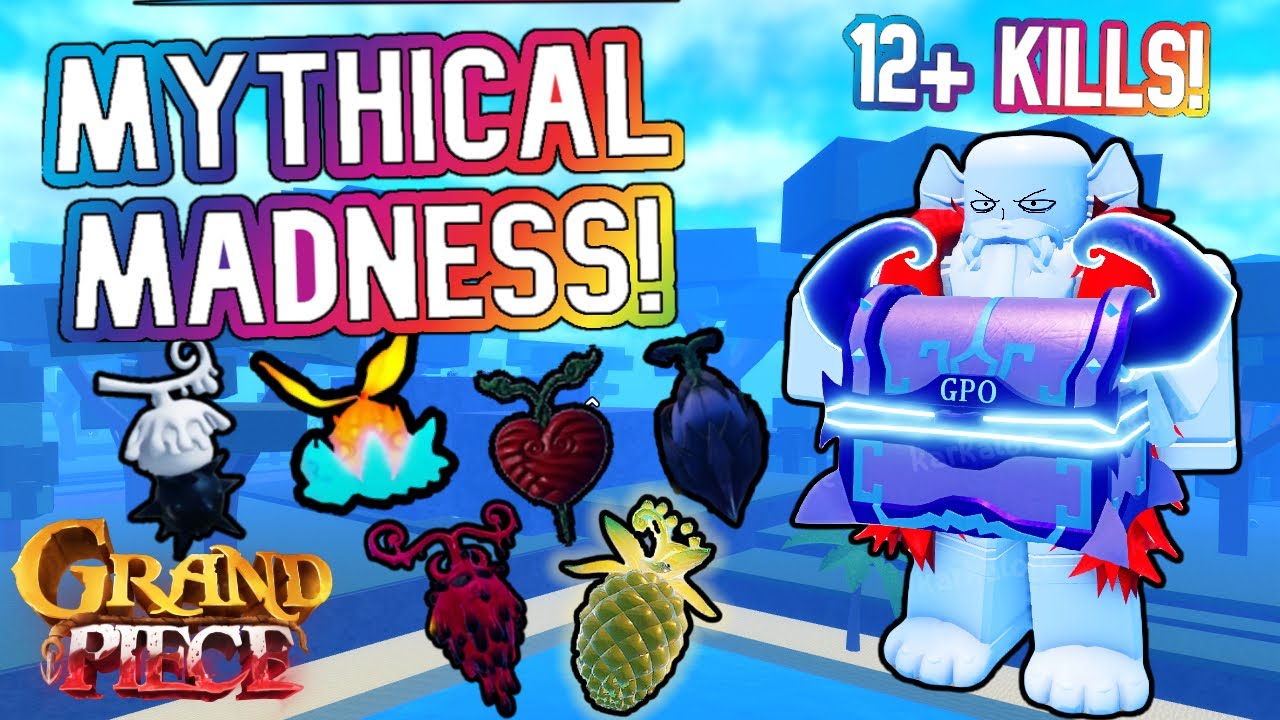 [GPO] PHOEYU ADDED MYTHICAL MADNESS? 18K+ DAMAGE GAME!