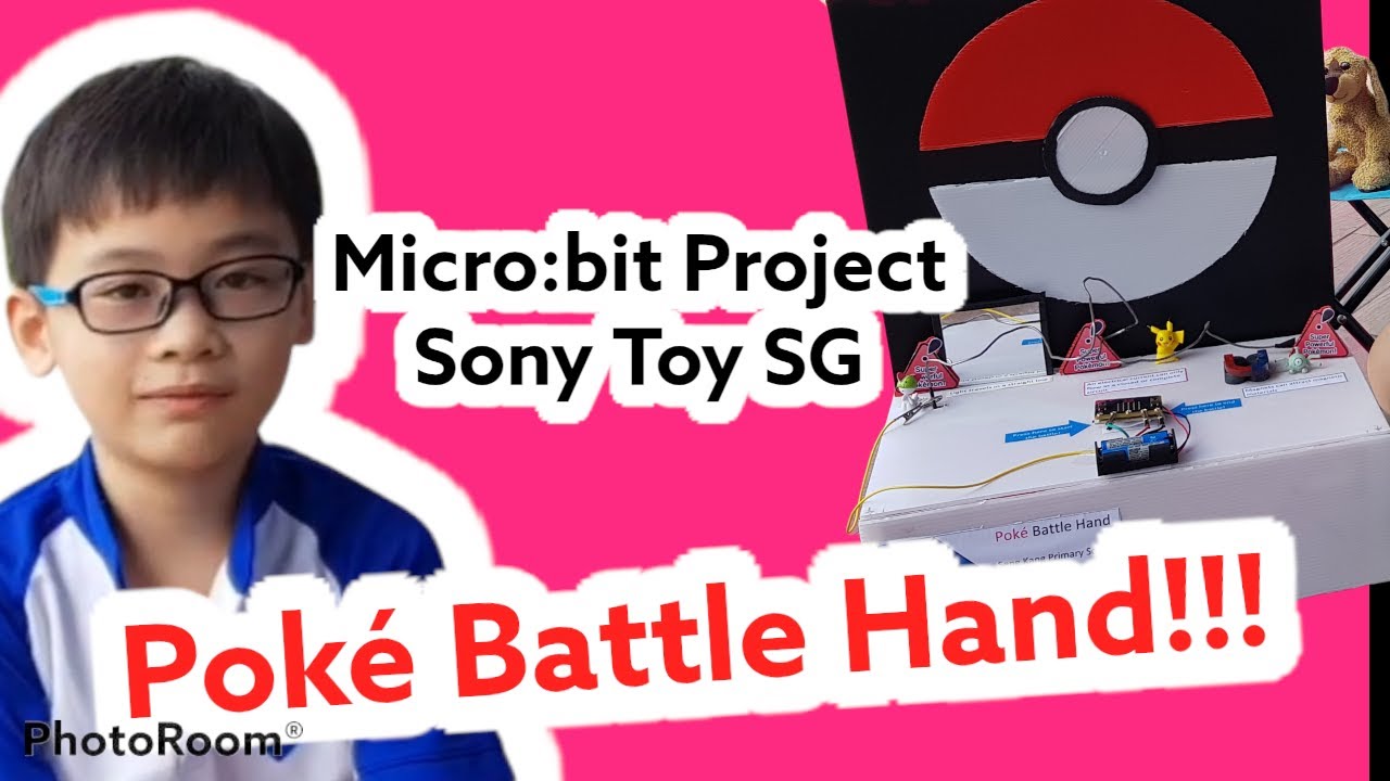 Micro:bit Project Sony Toy Singapore - Poké Battle Hand!