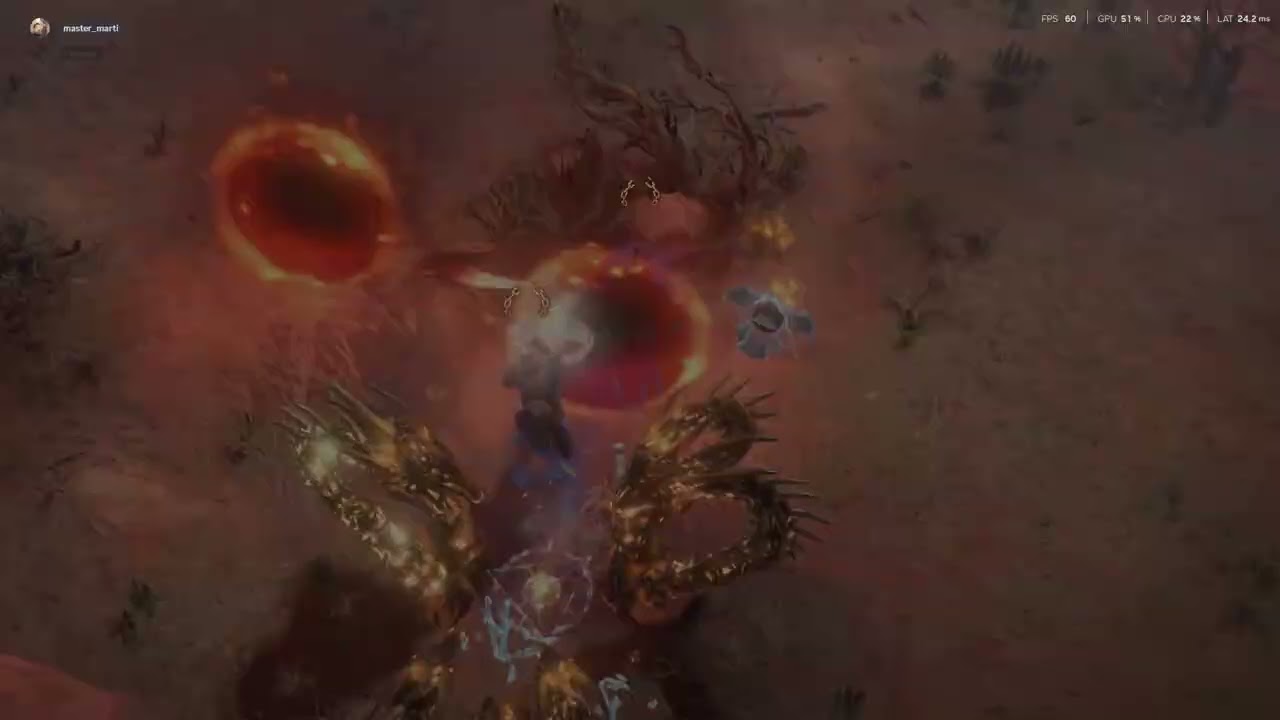 Diablo 4 Crazy pit 119 clear Season 9 Hydra sorc and support barbarian #diablo4 #sorcerer #barbarian