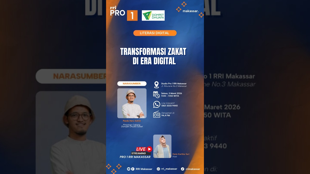 Transformasi Zakat di Era Digital || Selasa, 03 Maret 2026