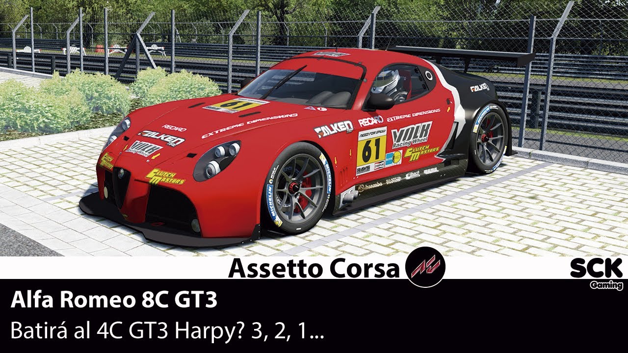 ASSETTOLAND - 🚩 Nurburgring Tourist - Alfa Romeo 8C GT3 ► #9 ◄