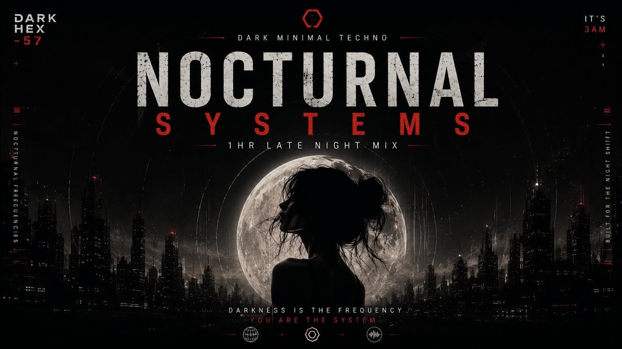 NOCTURNAL SYSTEMS &mdash; Dark Minimal Techno [1HR Late Night Mix]
